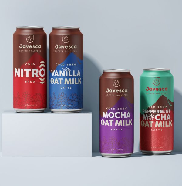 Javesca cold brew can designs